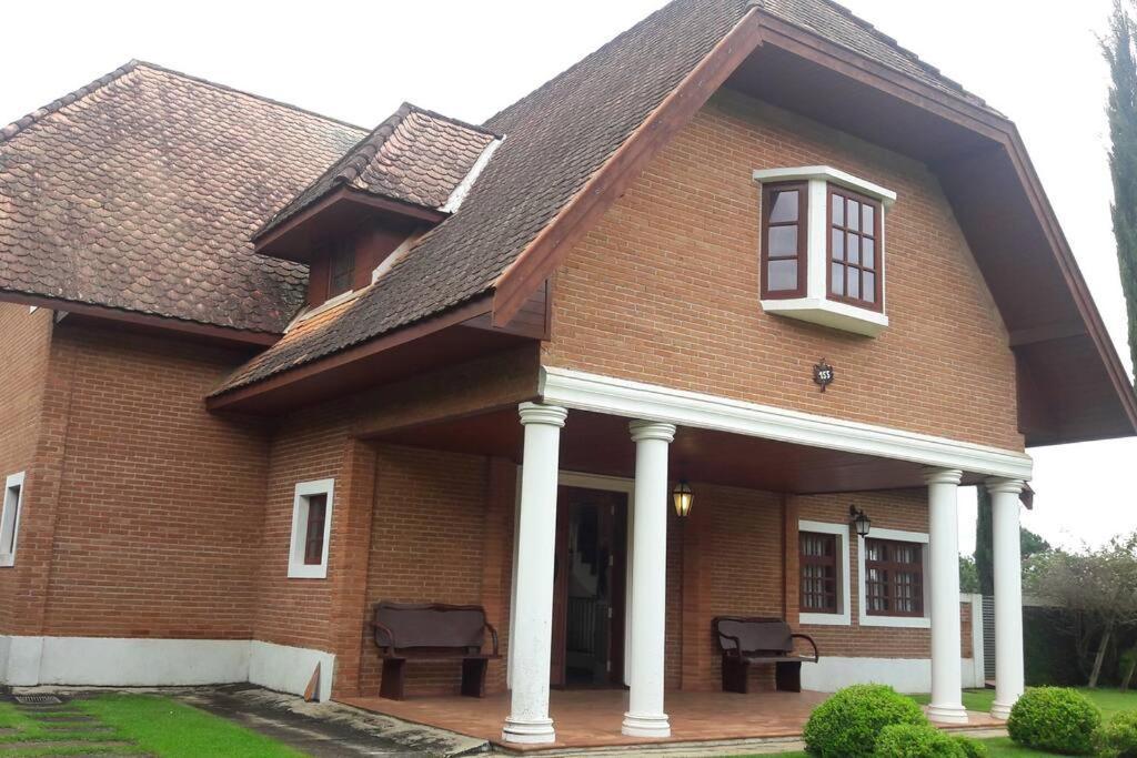 Casa E Vista Privilegiadas No Alto Do Capivari Campos do Jordão Exteriér fotografie